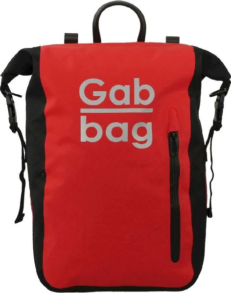Gabbag Waterdichte Enkele Fietstas 25 Liter - Rood