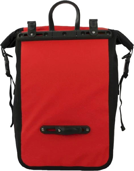 Gabbag Waterdichte Enkele Fietstas 25 Liter - Rood - Afbeelding 4