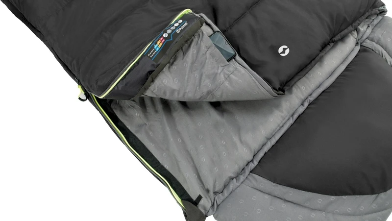 Outwell Contour Slaapzak - Zwart - Afbeelding 2
