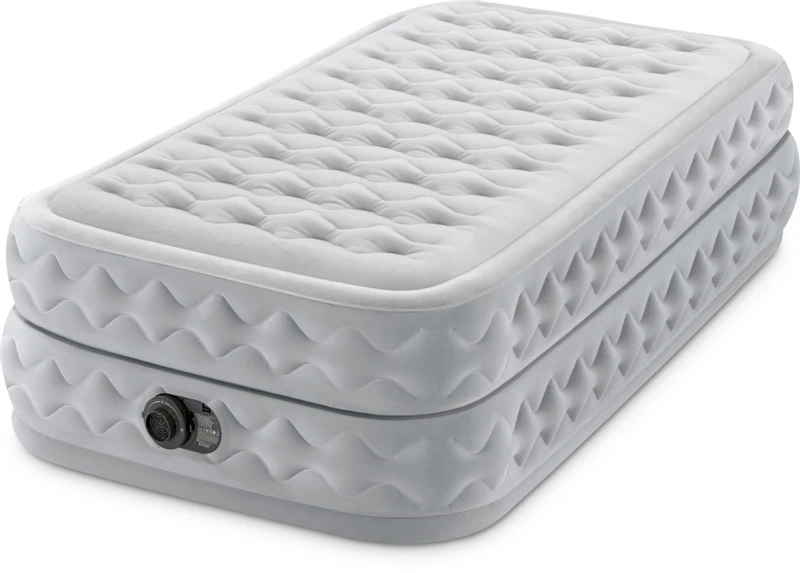 Intex Supreme Air Flow Luchtbed - Eenpersoons - Ingebouwde Elektrische Pomp - Afbeelding 2