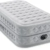 Intex Supreme Air Flow Luchtbed - Eenpersoons - Ingebouwde Elektrische Pomp