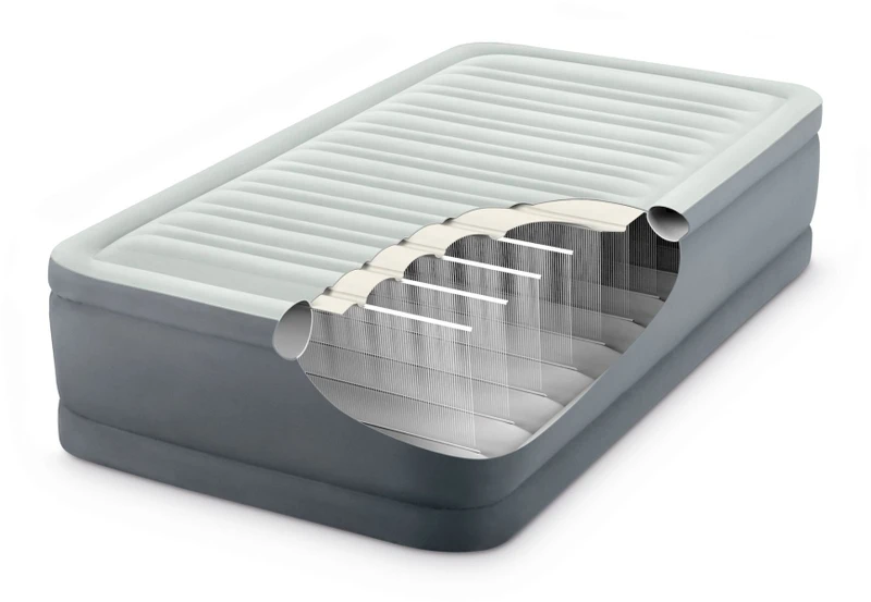 Intex Premaire Luchtbed - Eenpersoons - Ingebouwde Elektrische Pomp - Afbeelding 4