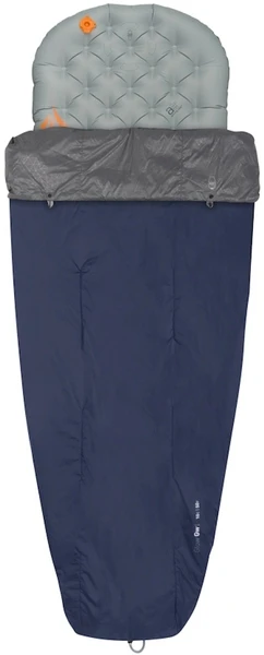 Sea To Summit Glow Quilt Regular Slaapzak - Donkergrijs - Afbeelding 4