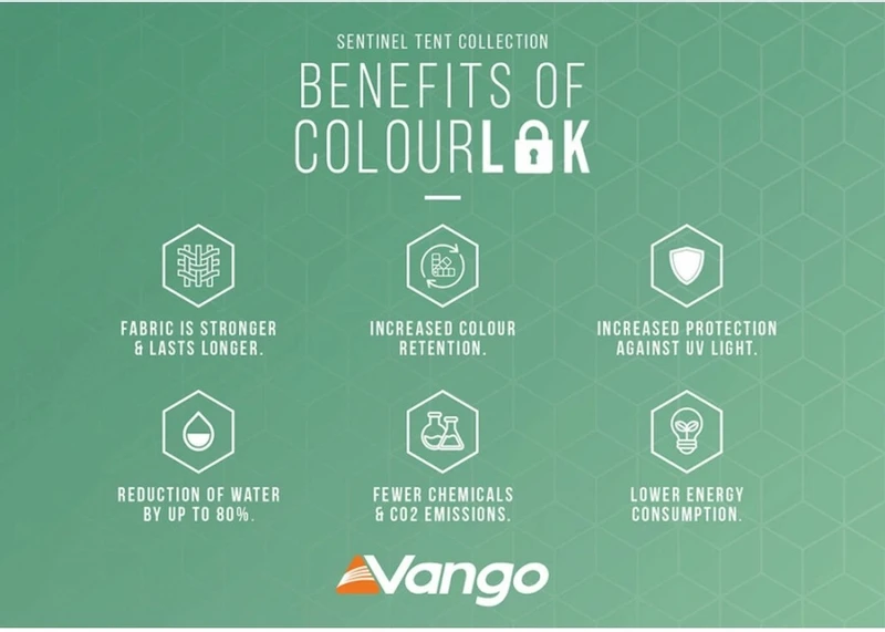 Vango Lismore 600XL Tunneltent - 5 Persoons - Groen - Afbeelding 6