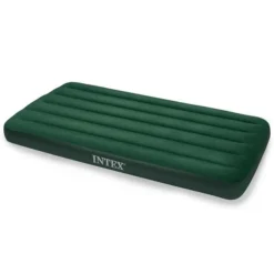 Intex Prestige Downy Luchtbed - Eenpersoons - Inclusief Batterijpomp