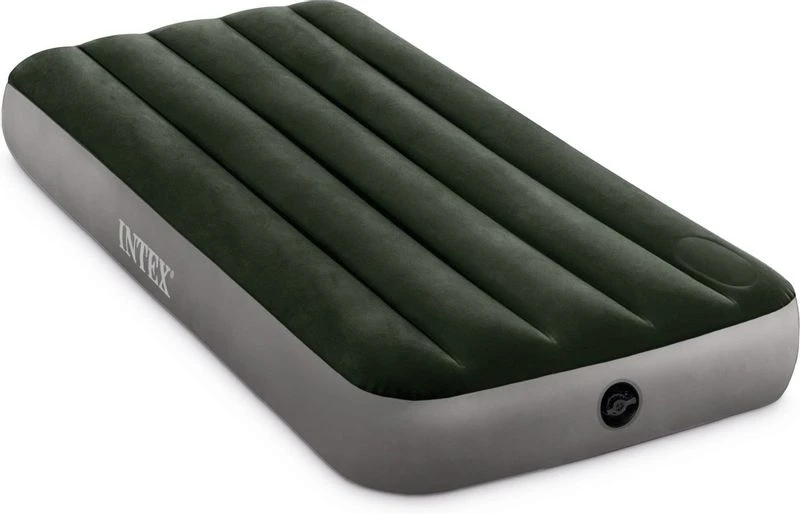 Intex Downy Luchtbed - Extra Smal - Ingebouwde Voetpomp - Afbeelding 3