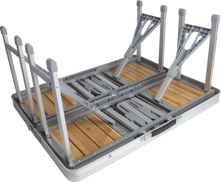 Bo-Camp 136 X 85 Inklapbare Picknicktafel - Bamboe - Afbeelding 10