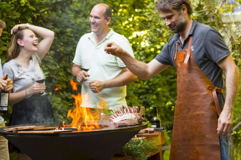 OFYR Leren Schort - Bruin - Afbeelding 4