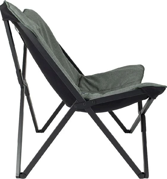 Bo-Camp Industrial Molfat Relaxstoel - Groen/Grijs - Afbeelding 8