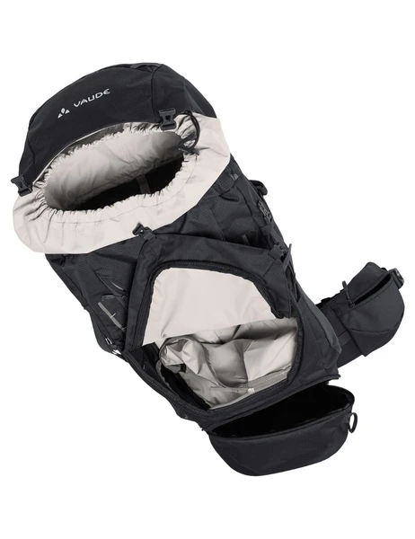 Vaude Asymmetric Rugzak - 52 + 8 Liter - Zwart - Heren - Afbeelding 4