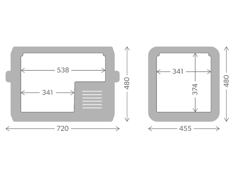 Dometic CFX3 55 Compressor Koelbox - 55 Liter - Afbeelding 5
