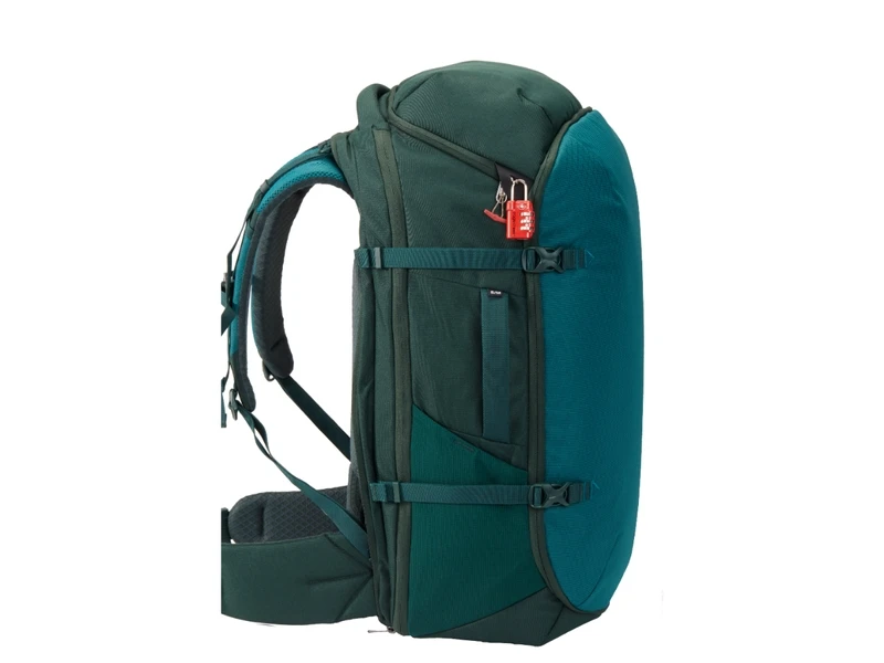 Eagle Creek Tour Travel Pack Backpack - 55 Liter - Zwart/Groen - Afbeelding 4