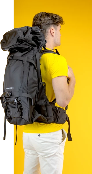 Osprey Farpoint Trek Pack Backpack - 75 Liter - Zwart - Afbeelding 2