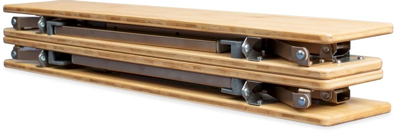 Zempire Kitpac V2 Campingtafel - Standaard - 65 X 50 - Bamboe - Afbeelding 6